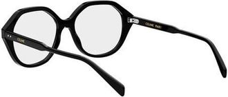Celine CL50167I Black Acetate Eyeglasses - Black