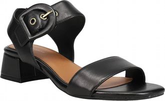 Easy Spirit Womens Block Heel Ankle Strap Sandals In Black