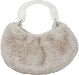 Stine Goya Elegante Acryl Schoudertas - Dames - Handtassen - Grijs - ONE Size - Polyester - Tassen