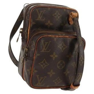 Louis Vuitton Borsa a tracolla in tela Pre-owned - - Pre-owned - Donna - Marrone - ONE SIZE