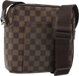 Louis Vuitton Pre-owned Canvas Cross Body Bag - Dames - Vintage Schoudertas - Bruin - ONE Size - Vintage