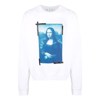 Off-white Mens Off-White Elizabeth Printing Long Sleeves White OMBA058C99FLE0030145