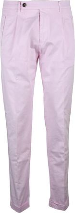 Berwich Broeken, Heren, Roze, L, Katoen, Pantalone
