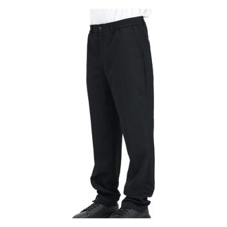 Selected Heren, Broeken, Zwart, Maat: XL Wol