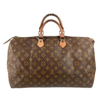 Louis Vuitton Pre-owned Handbags, unisex, Brown, Size: ONE SIZE Pre-owned Boston bag