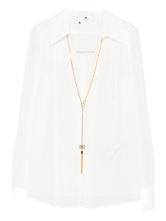 Elisabetta Franchi V-Necked Shirt
