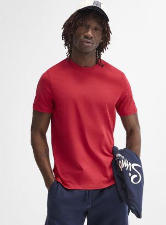 Le 31 Mens Colourful 100% organic cotton crew-neck T-shirt Standard fit