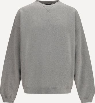 Golden Goose Oversized Crewneck Sweater with lettering on the back Male M