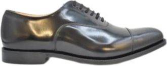 Churchs Leren Oxford Veterschoenen - Heren - Nette schoenen - Zwart - 44 EU - Leer - Schoenen