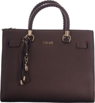 Liu Jo ECS M Tote - Dames - Handtassen - Bruin - ONE Size - Leer - Tassen