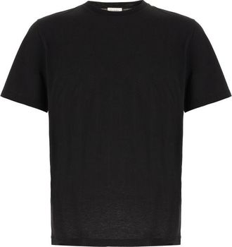 Saint Laurent Cotton Logo T-Shirt