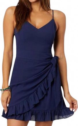 Lilly Pulitzer Alisa Mini Dress In Navy
