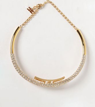 Elisabetta Franchi Collana Elisabetta Franchi in ottone con strass incastonati