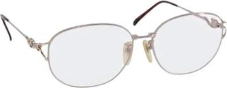 Celine Pre-owned Accessories, female, Gray, Size: ONE SIZE Pre-owned Vintage Glasses
