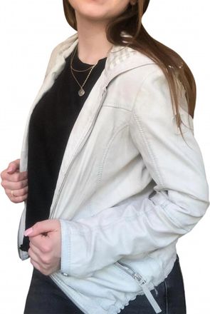 Mauritius Suse Rf Jacket In White Denim