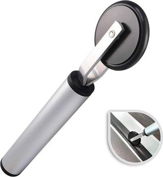 OEM Rullo Singolo In Gomma Per Bordi - Per Detailing Auto - Tergicristallo Di Contorno Con Protezione Perimetrale - Schermo A Rullo - Maniglia Portatile -