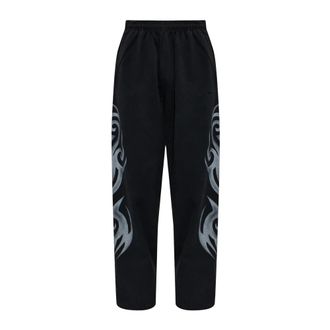 VETEMENTS Heren, Broeken, Zwart, Maat: M Katoen