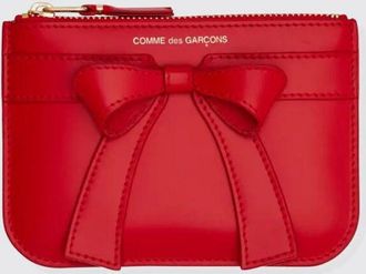 Comme Des Gar&ccedil;ons Leather Bow Wallet Comme Des Gar&ccedil;ons