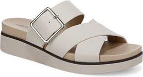 Life Stride Getaway Platform Slide Sandal in Bone at Nordstrom Rack, Size 8.5