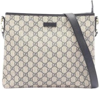 Gucci Borsa a tracolla GG Supreme in tela rivestita Pre-owned - - Pre-owned - Donna - Beige - ONE SIZE