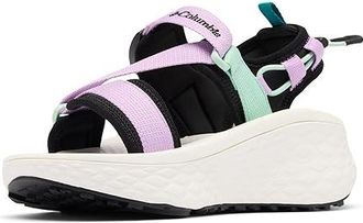 Columbia Konos Elevate Strap Sandal Womens Sandals Black/Sea Ice : 12 B - Medium, Textile
