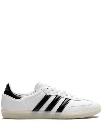 adidas x Jason Dill Samba patent-leather sneakers - White