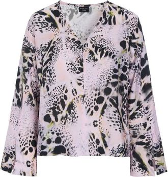 Bitte Kai Rand Bedrukte Blouse - Dames - Blouses - Veelkleurig - S - Overhemden