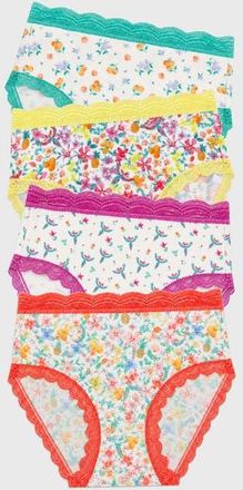 Stripe and Stare High Rise Four Pack in Paradise Found at Nordstrom, Size X-Small