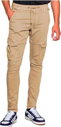 Pepe Jeans London Jared Lange broek - Heren - Slim Fit Broeken - Beige - W38 - Broeken