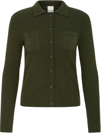 Ichi Maglieria - - Knitwear - Donna - Verde - M