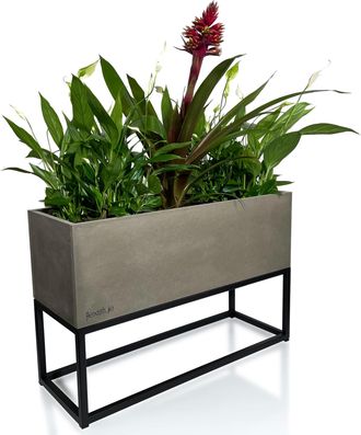 OEM Soporte Para Flores Fiorino Tipo Loft, Gris, 62x22x40 Cm