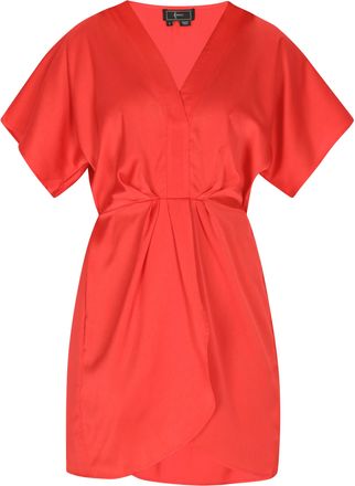 Faina Jurk Dames rood