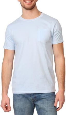Tailorbyrd Pigment Dyed Pocket T-Shirt in Lt Blue at Nordstrom Rack, Size Xx-Large