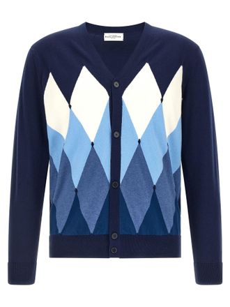 Ballantyne Cotton Mens Cardigan