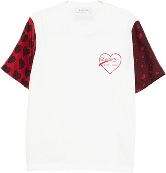 Lanvin Short-Sleeved Crew Neck T-Shirt