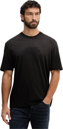 A|X Armani Exchange Heren, Tops, Zwart, Maat: XL Katoen