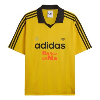 adidas x Bad Bunny DtMF Tour Merch Barcelona Relaxed T-Shirt Yellow LH0435