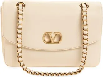 Valentino Garavani Djuna Shoulder Bag in White at Nordstrom