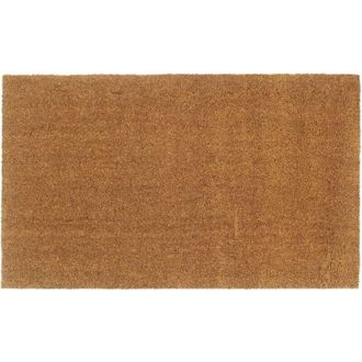 vidaXL Felpudo De Fibra De Coco Natural 90x150 Cm Vidaxl