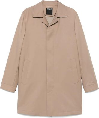 Ermenegildo Zegna Cappotto Motorin 300cc - Marrone