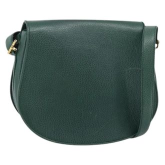 Cartier Pre-owned Vintage Leren Schoudertas - Dames - Vintage Schoudertas - Groen - ONE Size - Leer - Vintage