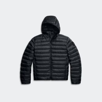 Canada Goose Manteau &agrave; capuchon Stratus Tonal Label (Hommes, Black, TP)