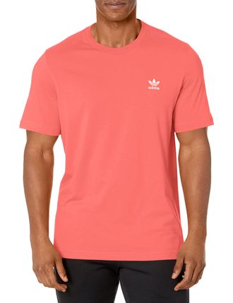 adidas Originals Mens Adicolor Essentials Trefoil T-Shirt, Semi Turbo, S