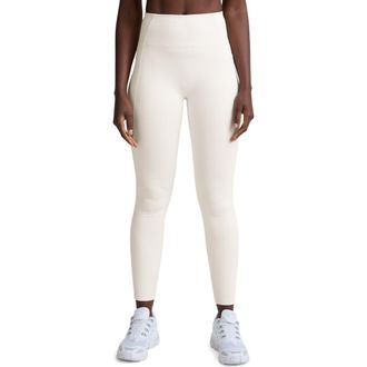 Beyond Yoga Allure Zip Pocket Leggings in Glacier at Nordstrom Rack, Size Medium