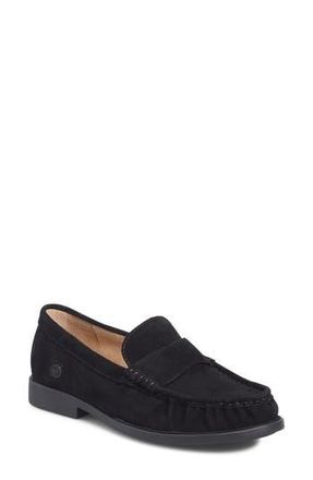 B&oslash;rn Maris Loafer in Black Suede at Nordstrom Rack, Size 6.5