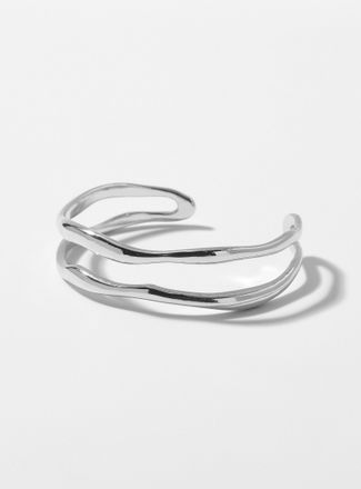 Simons Womens Double-like open bangle