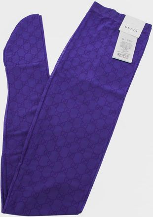 Gucci Purple Collant Socks