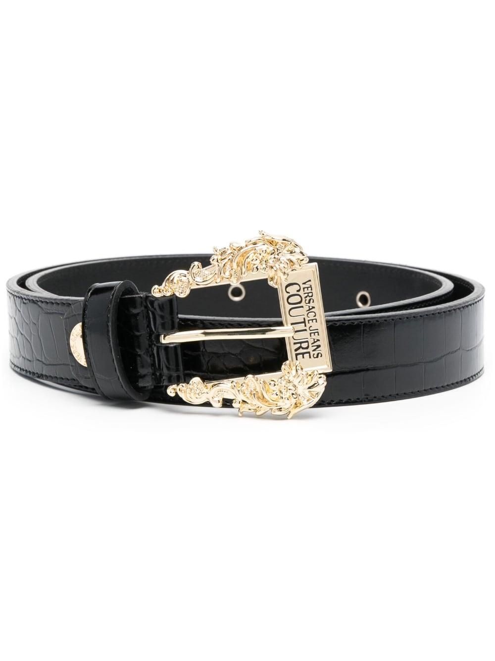 ベルト VERSACE JEANS COUTURE Woman Belt Black 74VA6F0971627 899 71TkYjNxt1L.jpg