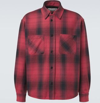 Our Legacy Checked cotton shirt