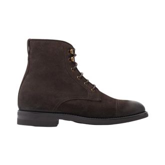 Scarosso Lace-up Boots, female, Brown, Size: 7 1/2 US Paola Lace-up Boots